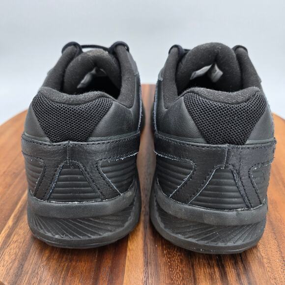 Saucony Echelon Walker 3 Shoes Mens 8.5 Wide Black Leather Athletic Sneakers